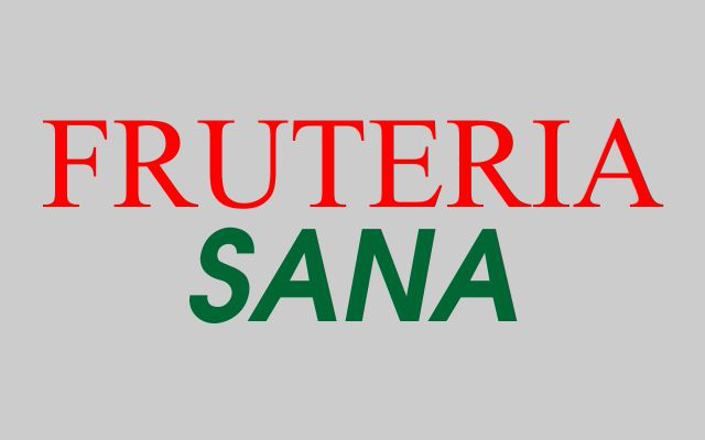 Frutería Sana