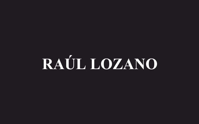 Raúl Lozano