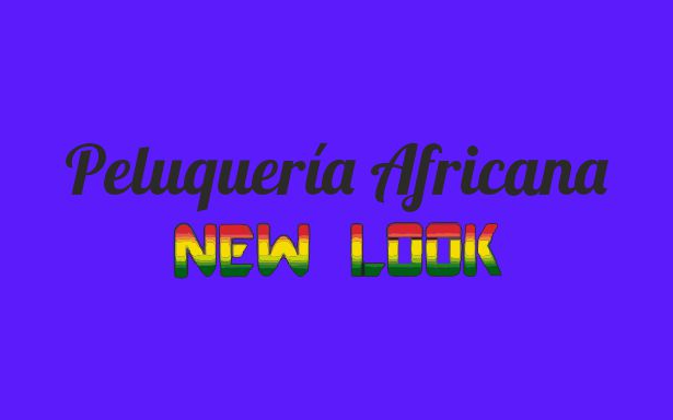 New Look peluquería Africana